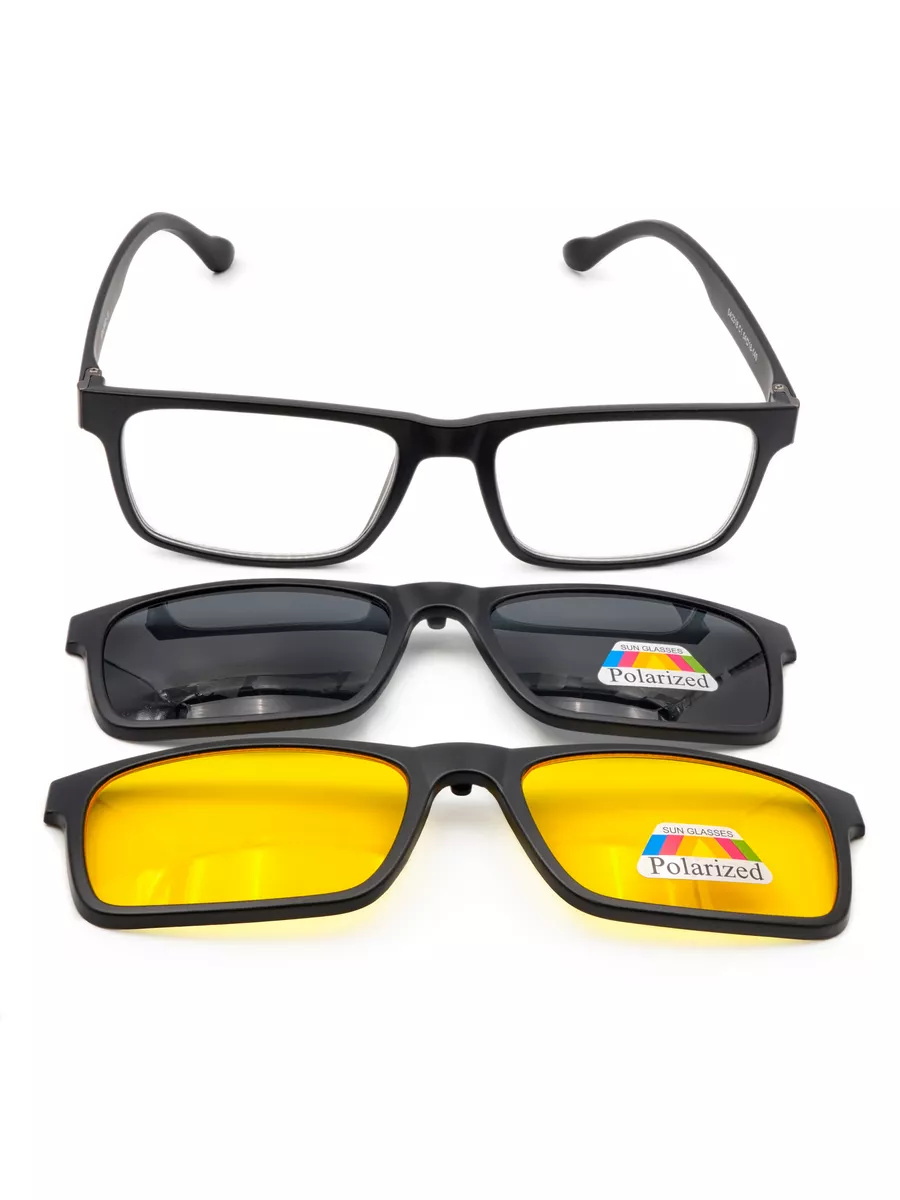 Очки корригирующие с магнитными накладками